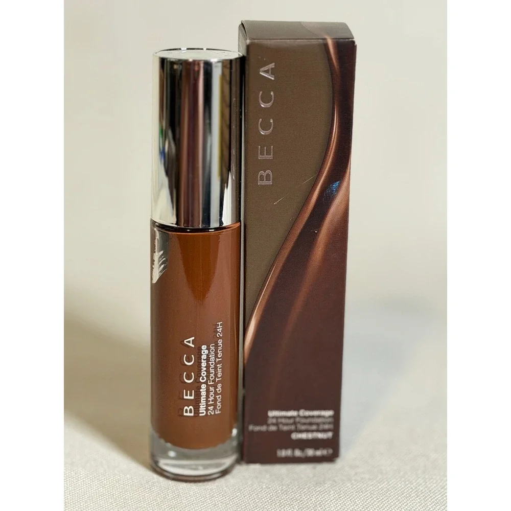 BECCA Ultimate Coverage 24 Hour Foundation Chestnut 1.0oz Full Coverage Liquid